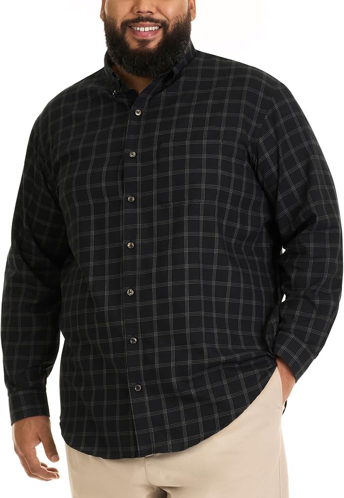 Wrinkle Free Poplin Long Sleeve Shirt