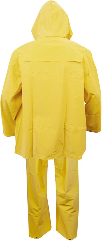 Cordova Unisex Renegade .35 Mm Pvc/Polyester, Corduroy Collar2-Piece Rain Coat