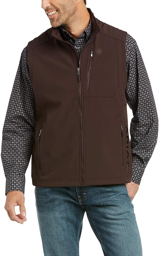 ARIAT Men's Logo 2.0 Patriot Softshell Vest