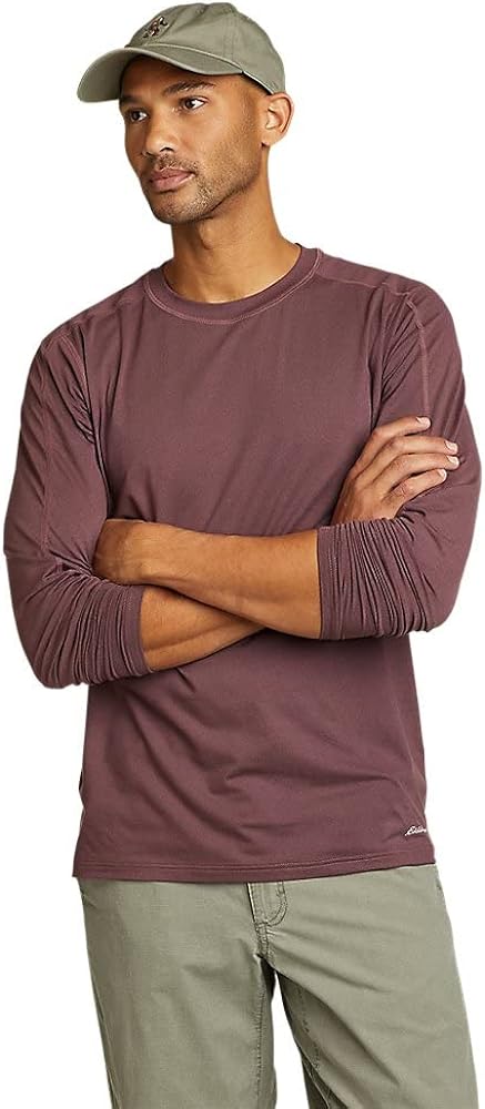 Eddie Bauer Men's Mountain Trek Long-Sleeve T-Shirt