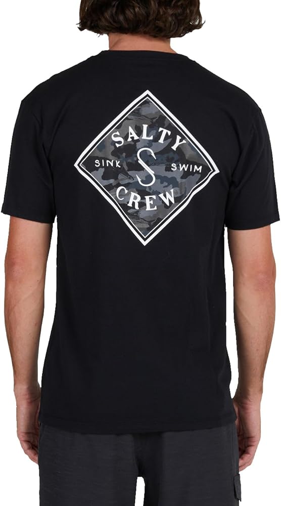 Salty Crew Tippet Camo Fill Premium Short Sleeve Tee