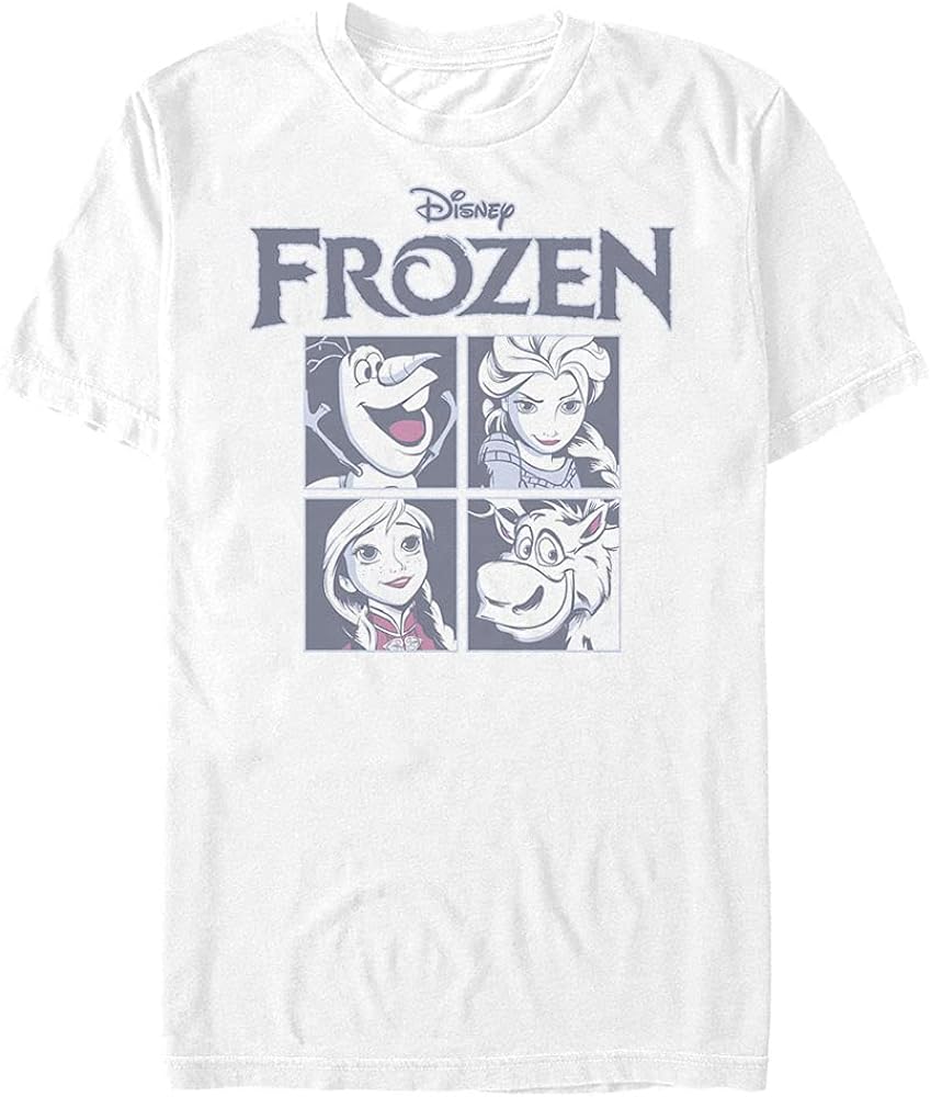 Disney Men's Frozen Ice Cubes T-Shirt