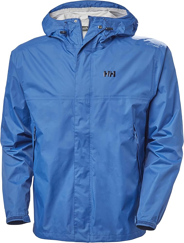 Helly-Hansen Men's Loke Waterproof Windproof Breathable Adventure Hiking Rain Jacket with Hood