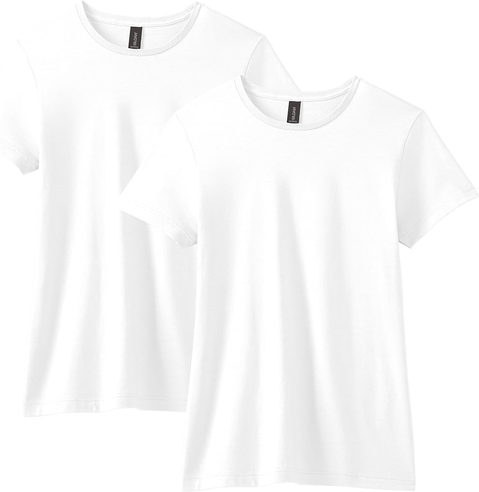 Gildan Women's Softstyle Cotton T-Shirt, Style G64000L, Multipack