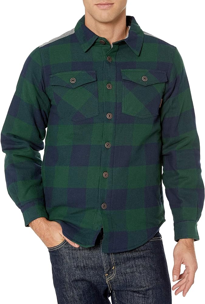 Legendary Whitetails Men's Woodsman Heavyweight Quilted Shirt Jacket