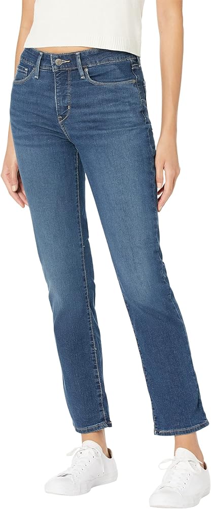 Signature by Levi Strauss & Co. Gold Women's Curvy Totally Shaping Straight Jeans (Available in Plus Size)