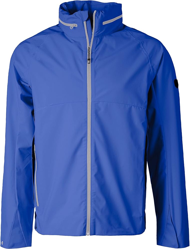 Cutter & Buck Vapor Water Repellent Stretch Mens Full Zip Rain Jacket