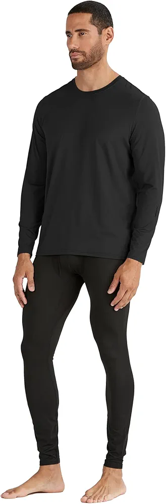 Terramar Men's Ventilator Performance Series Light Weight Long Sleeve Shirt with 4-Way Stretch