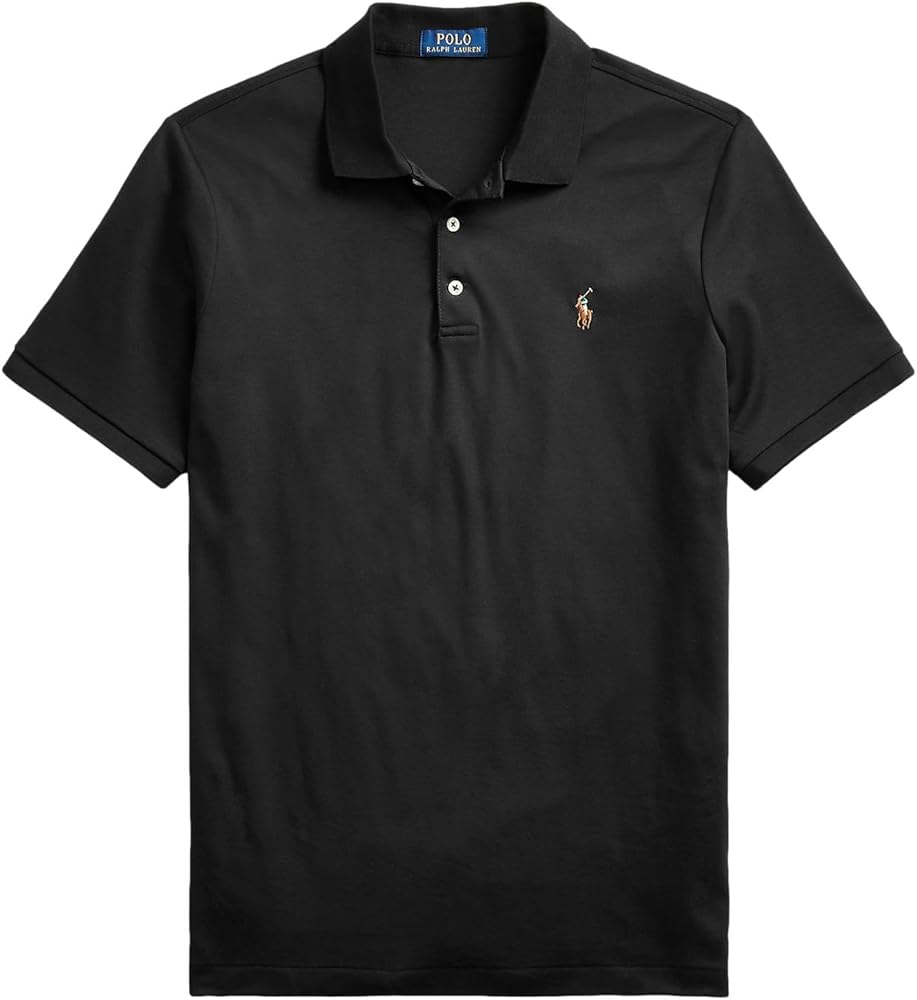 Polo Ralph Lauren Mens Short Sleeve Knit Pima Polo