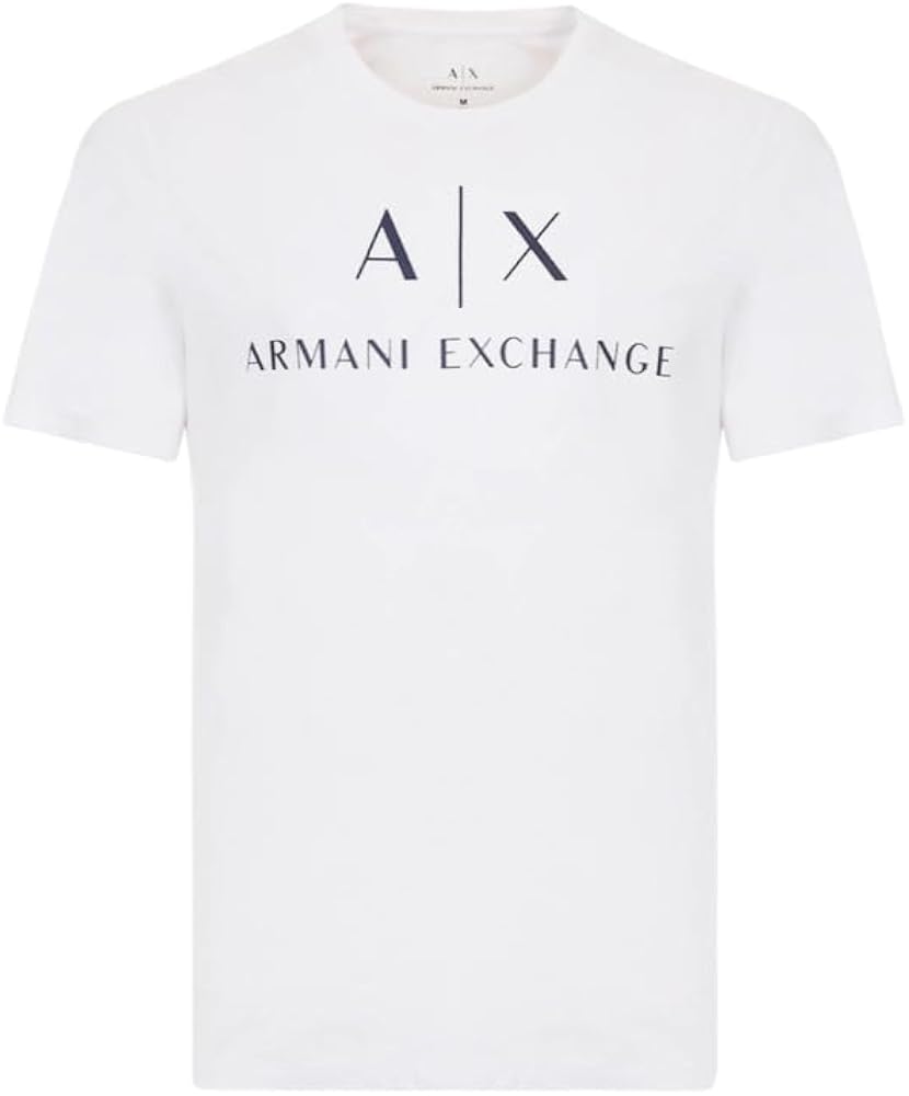 Armani Exchange Men's Crew Neck Logo Tee T Shirt