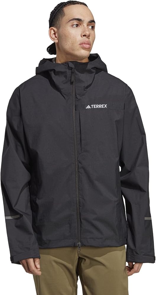 adidas Men's Terrex Multi Rain.rdy 2.5-Layer Rain Jacket