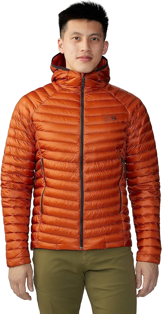 Mountain Hardwear Men's Standard Ghost Whisperer/2 Hoody, Raw Carnelian, X-Large