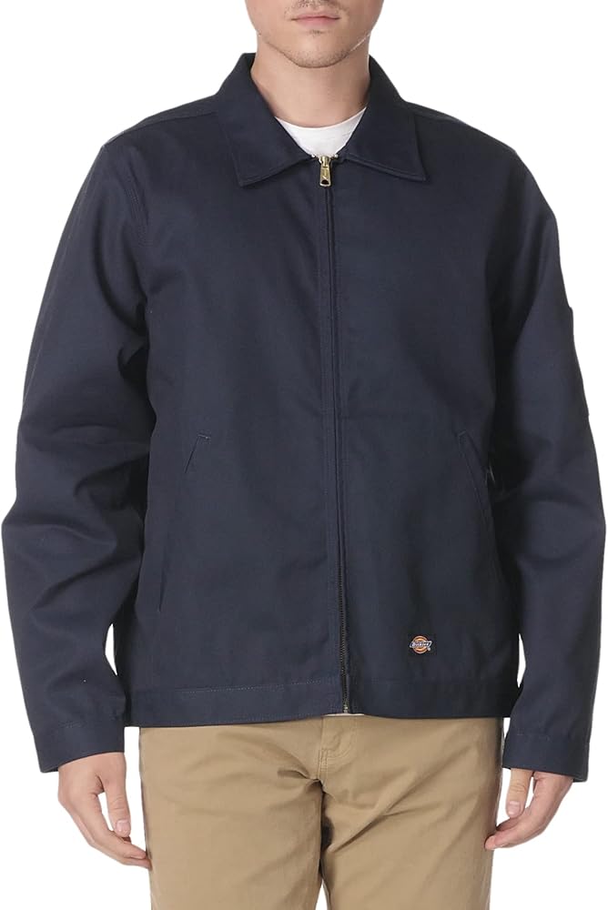 Dickies Men's Big & Tall Unlined Eisenhower Jacket, Blue