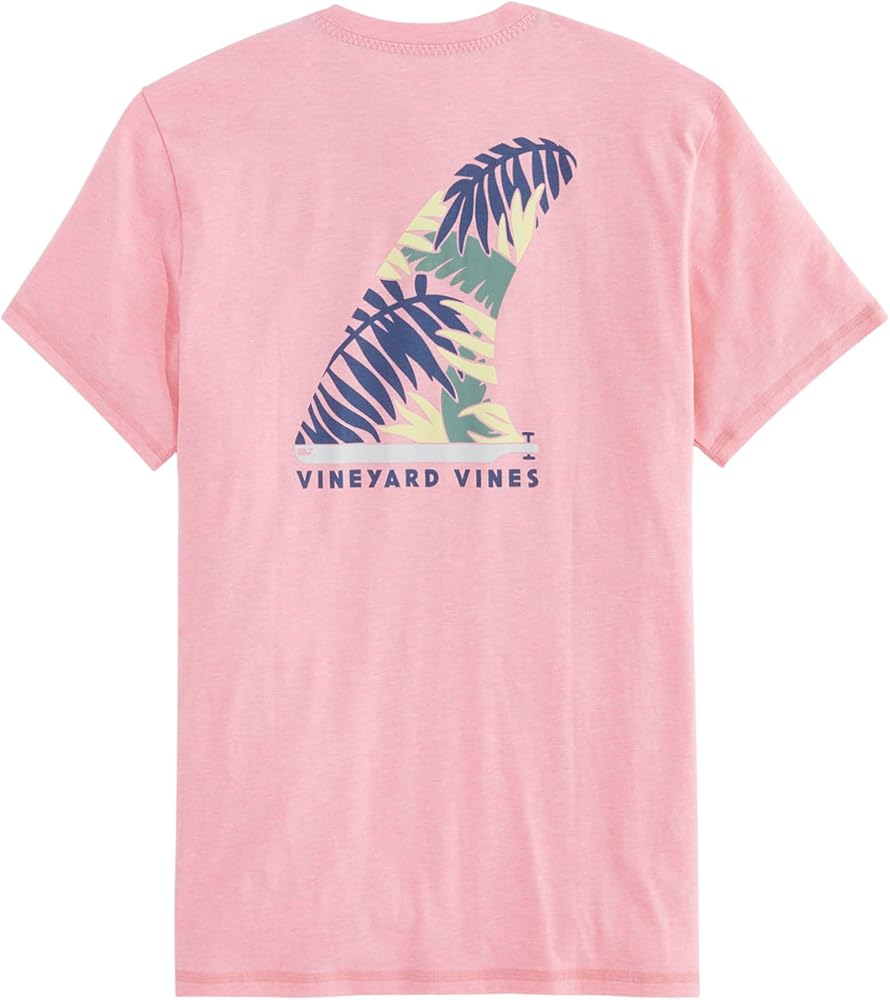 vineyard vines Men's Surfboard Fin Short-Sleeve Dunes Tee