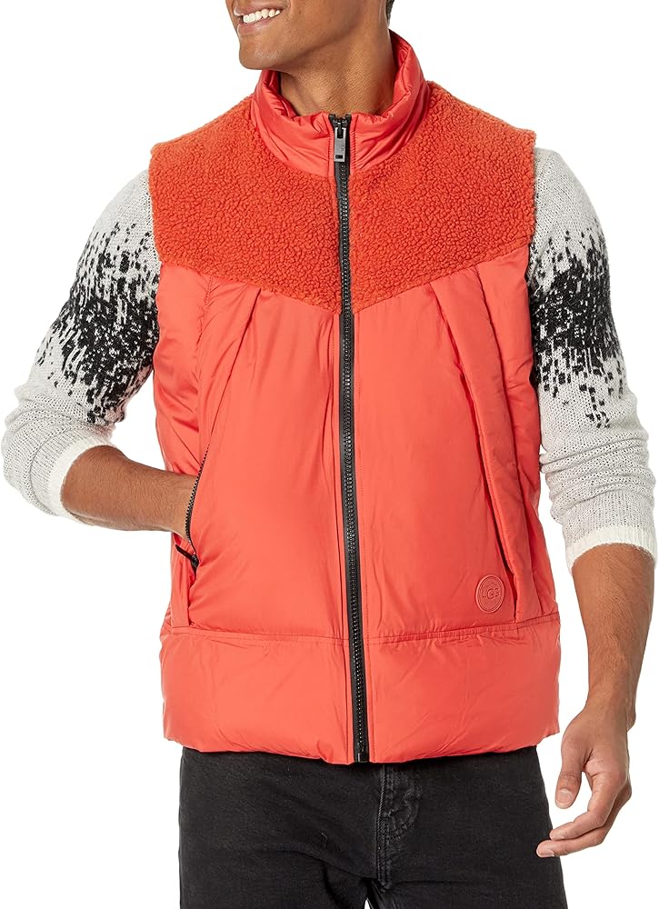 UGG Men's Zoltan Sherpa Puffer Vest