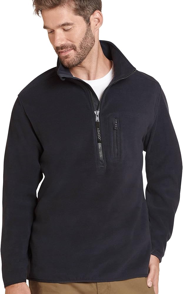 Jockey Men's Casualwear Outdoors Fleece Half Zip