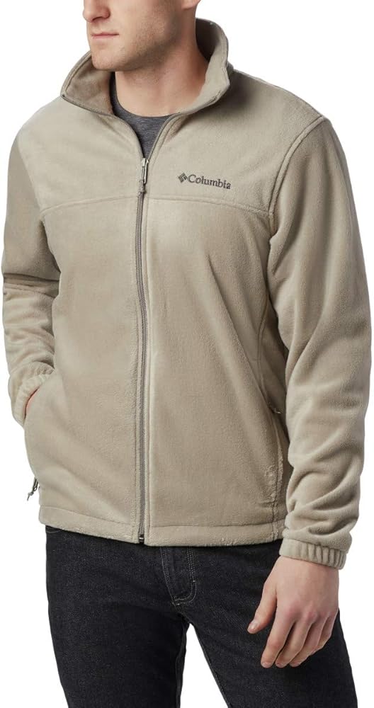 Columbia MEN’S STEENS MOUNTAIN FULL ZIP FLEECE 2.0 (2 X-Large, Tusk - 221)