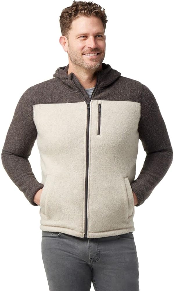 Smartwool Men's Hudson Trail Merino Wool Fleece Hoodie (Regular Fit)