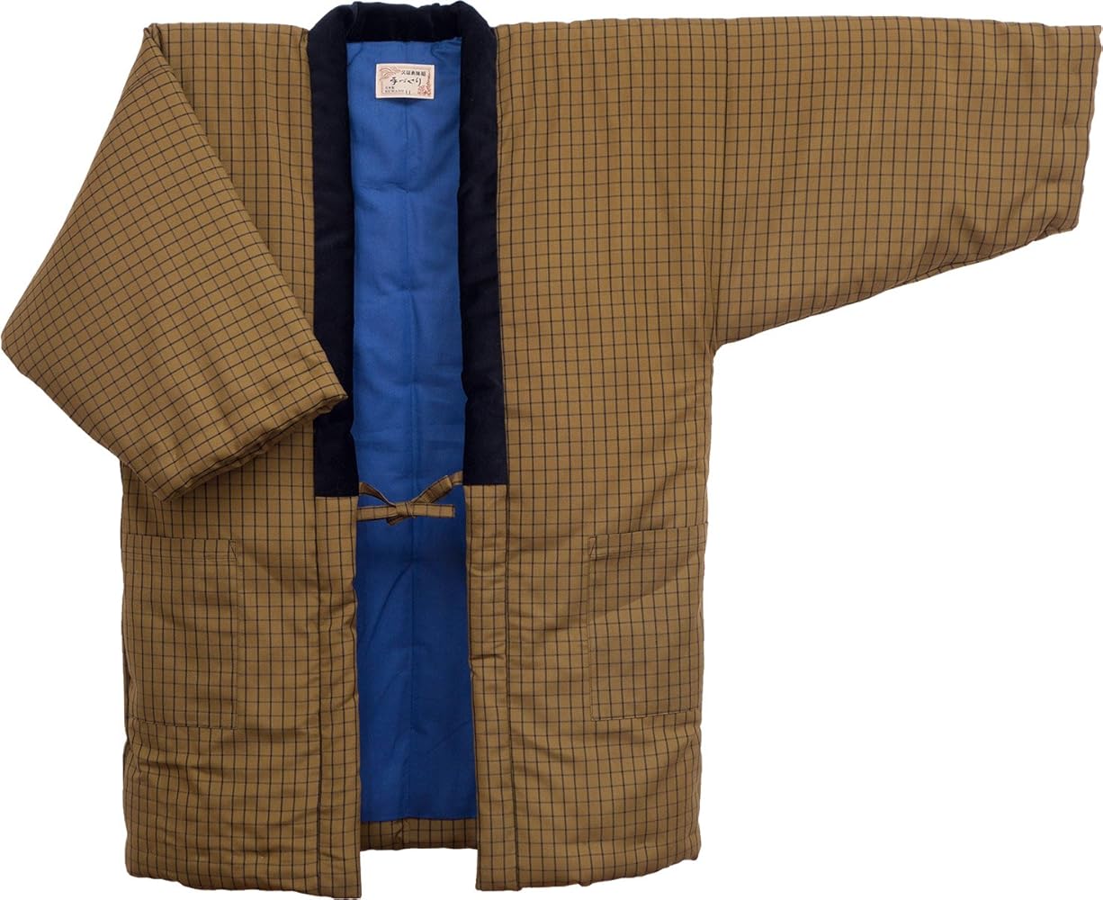 HANTEN (Cotton jacket made in Japan Kimono-style) Japanese clothes X-Large Size Men's