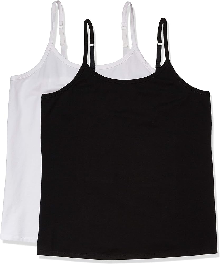 Amazon Essentials Women's Camisole (Available in Plus Size), Pack of 2