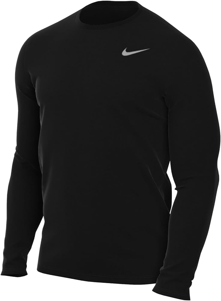 Nike Men's DriFit Reset Legend Long Sleeve Tee Black | Gray SM