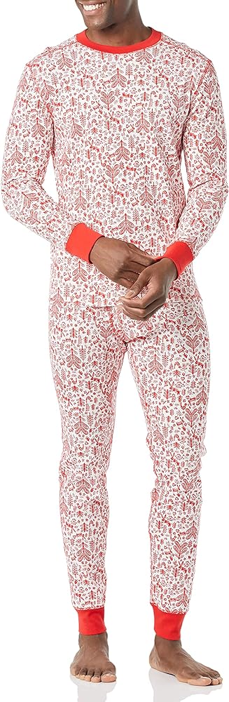 Amazon Essentials Men's Knit Pajama Set - Discontinued Colors