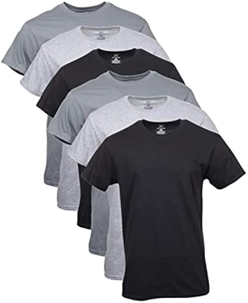 George Men's Assorted Crew T-Shirts, 6 Pack