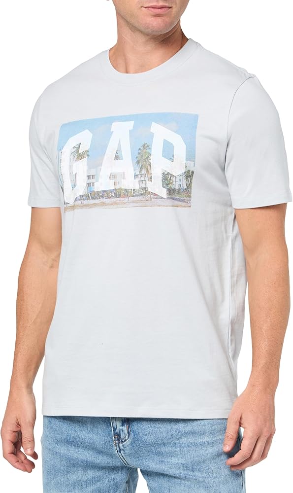 GAP Men's Short Sleeve Graphic Tee T-Shirt