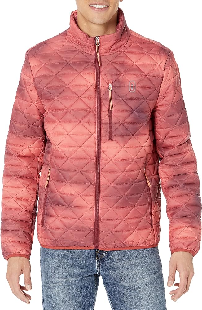 BASS OUTDOOR Men's Quilted Lightweight Packable Puffer