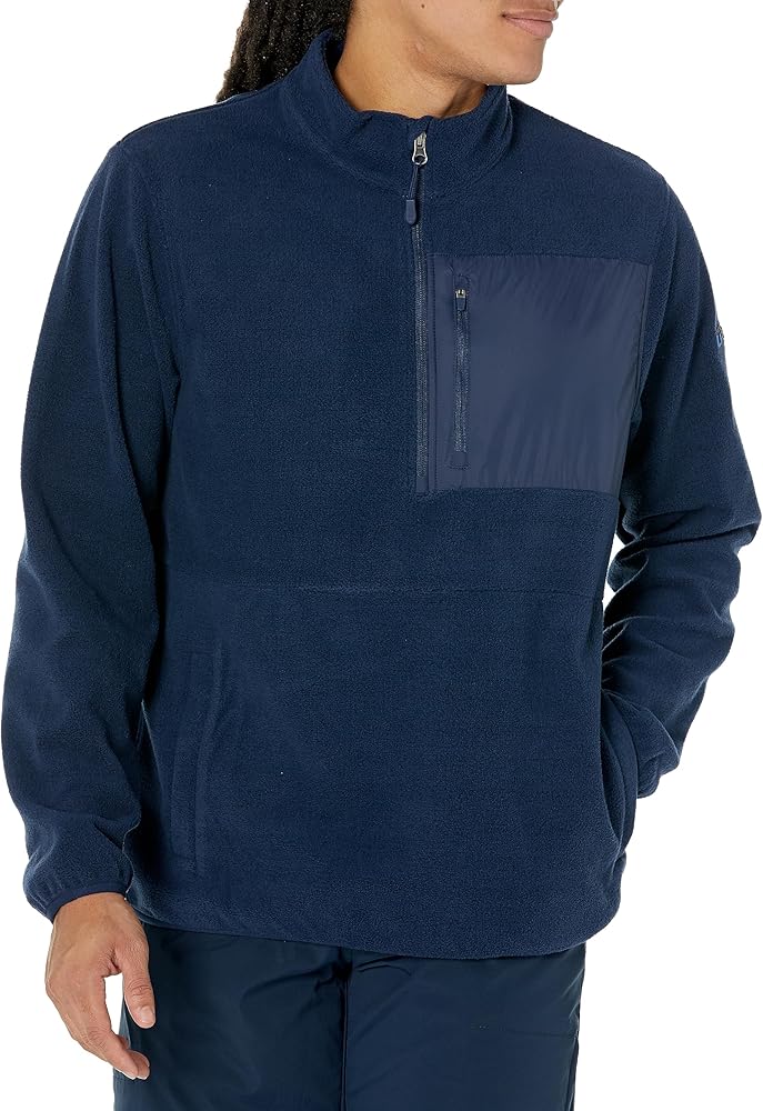 HUK Men's Alaska Fleece Pullover, Performance Fishing Jacket