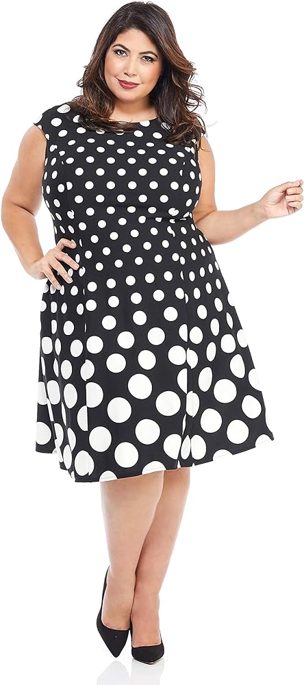 Maggy London Women's Plus Size Perfect Versatile Scuba Crepe Fit