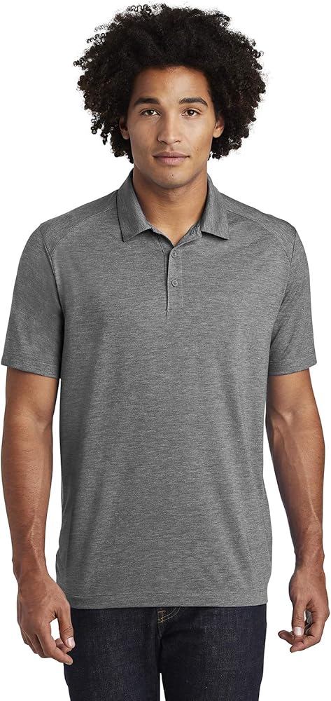 Sport-Tek PosiCharge Tri-Blend Wicking Polo