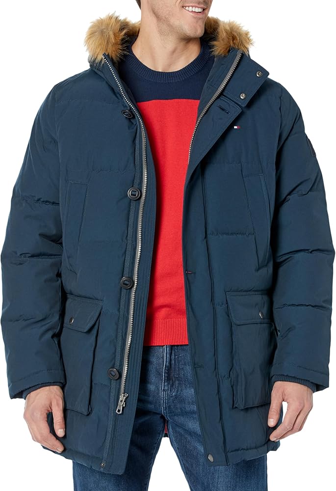 Tommy Hilfiger Men's Arctic Cloth Heavyweight Performance Parka