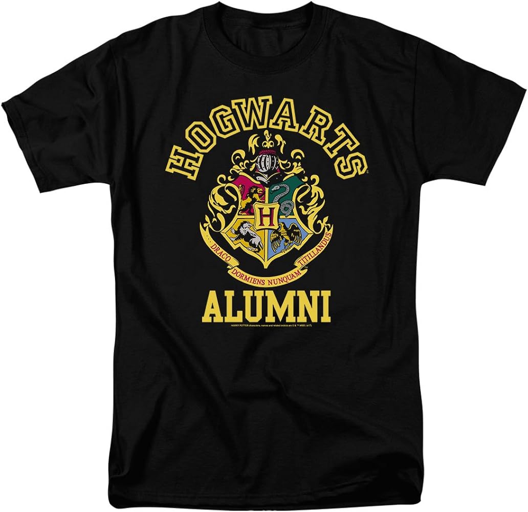 Popfunk Classic Harry Potter Hogwarts Alumni T Shirt & Stickers