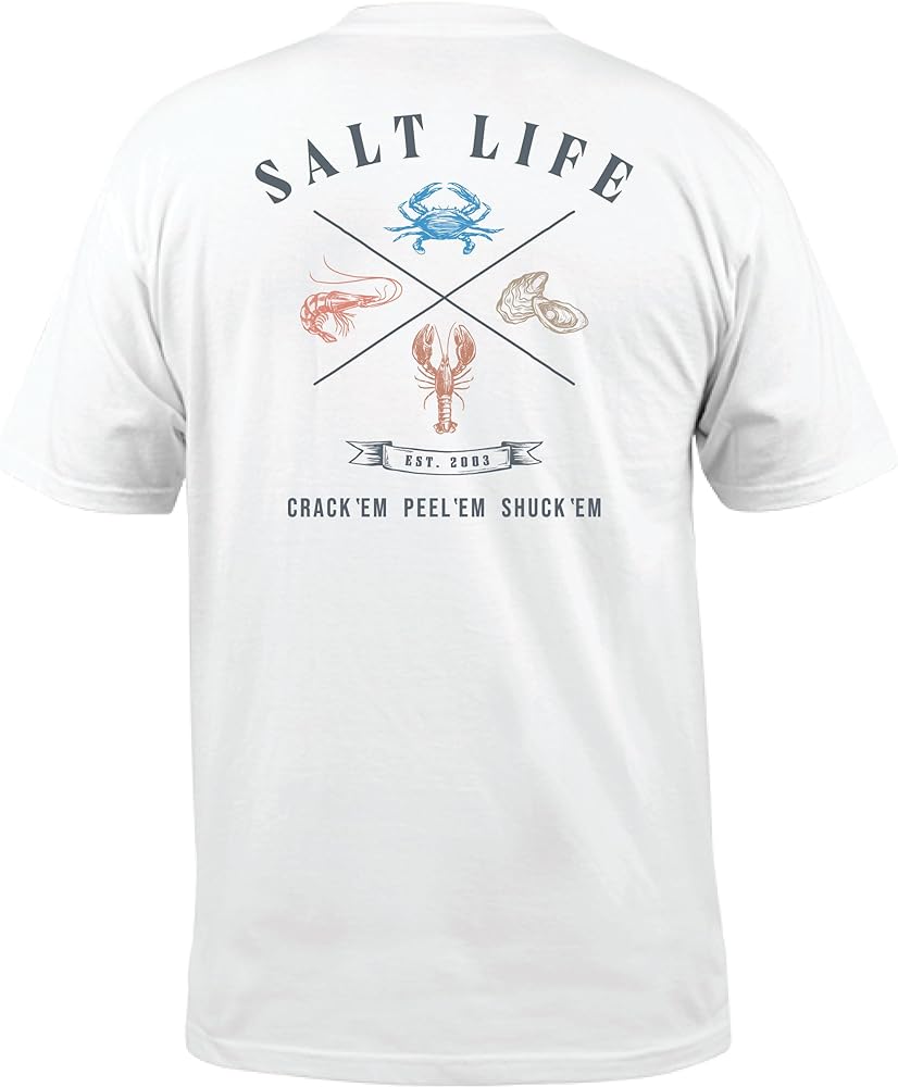 Salt Life Men's Good Eatin' Short Sleeve Tee