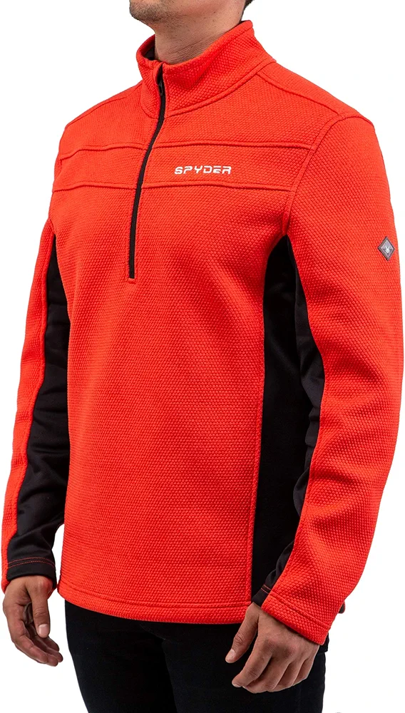 Spyder Men's Encore Half Zip Fleece Jacket