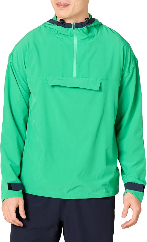 Amazon Essentials Men's Stretch Woven Colorblock Jacket