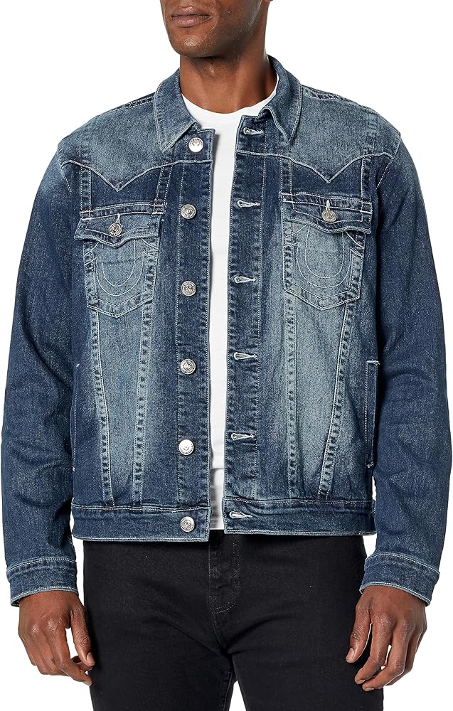 True Religion Men's Painted Hs Jimmy Jacket