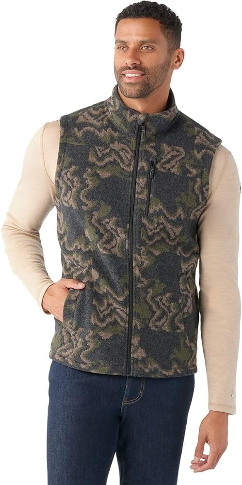 Smartwool Men's Hudson Trail Merino Wool Fleece Vest (Regular Fit)