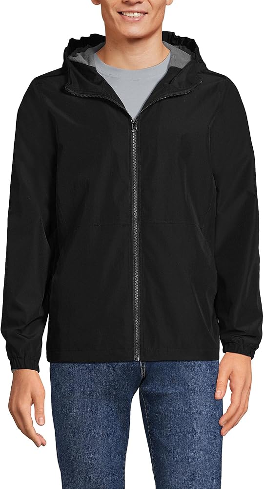 Lands' End School Uniform Men's Rain Jacket