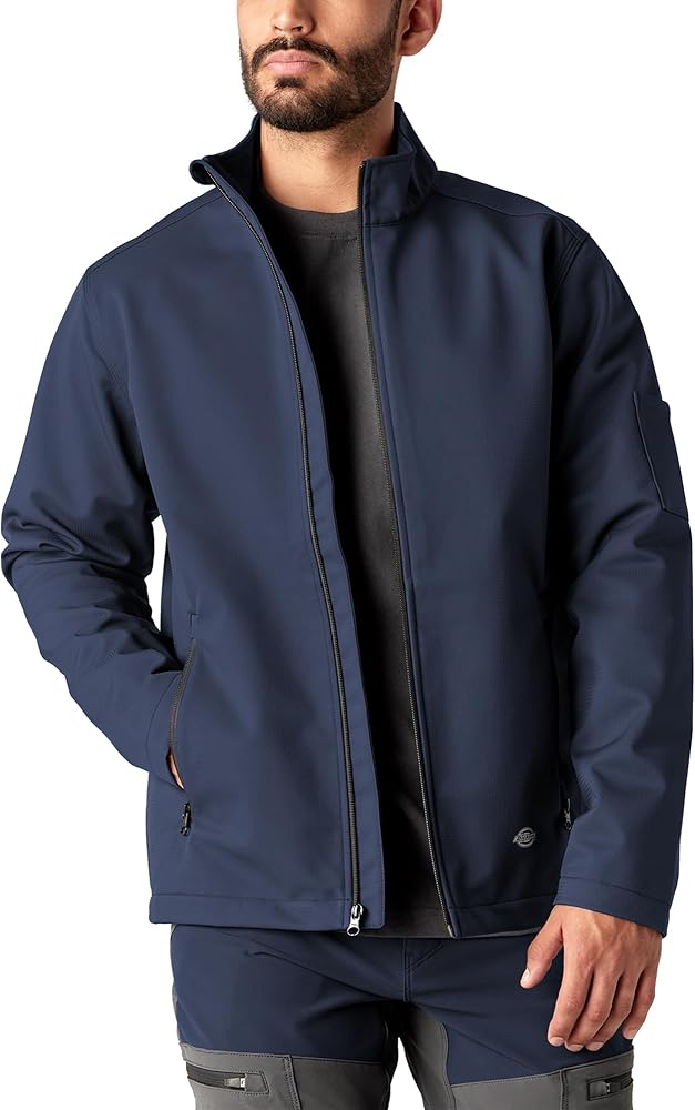 Dickies Men's Big & Tall Ripstop Softshell Jacket