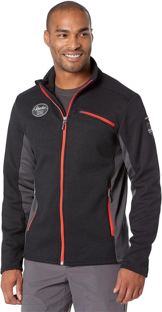 Spyder Mens Bandit Wengen Full Zip Sweater