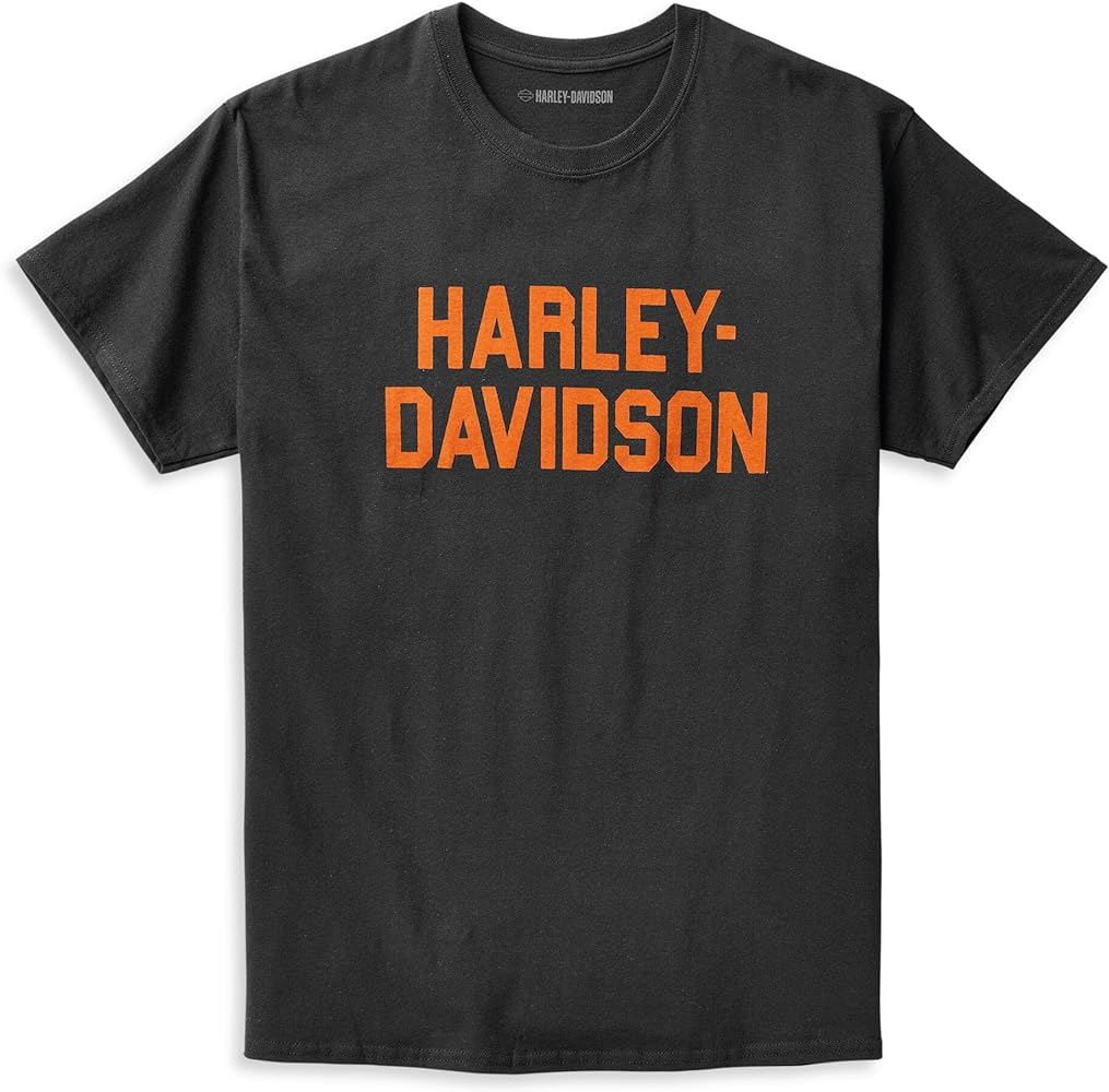 Harley-Davidson Men's Foundation Tee, Black - 96366-22VM