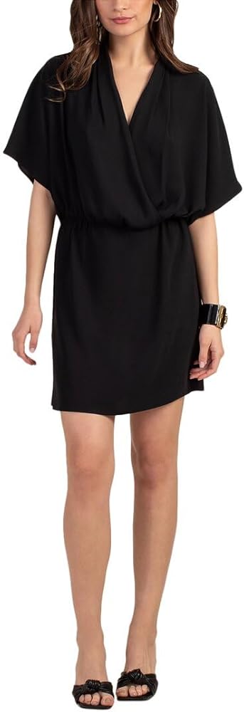 Trina Turk Women's Surplice Blouson Dress