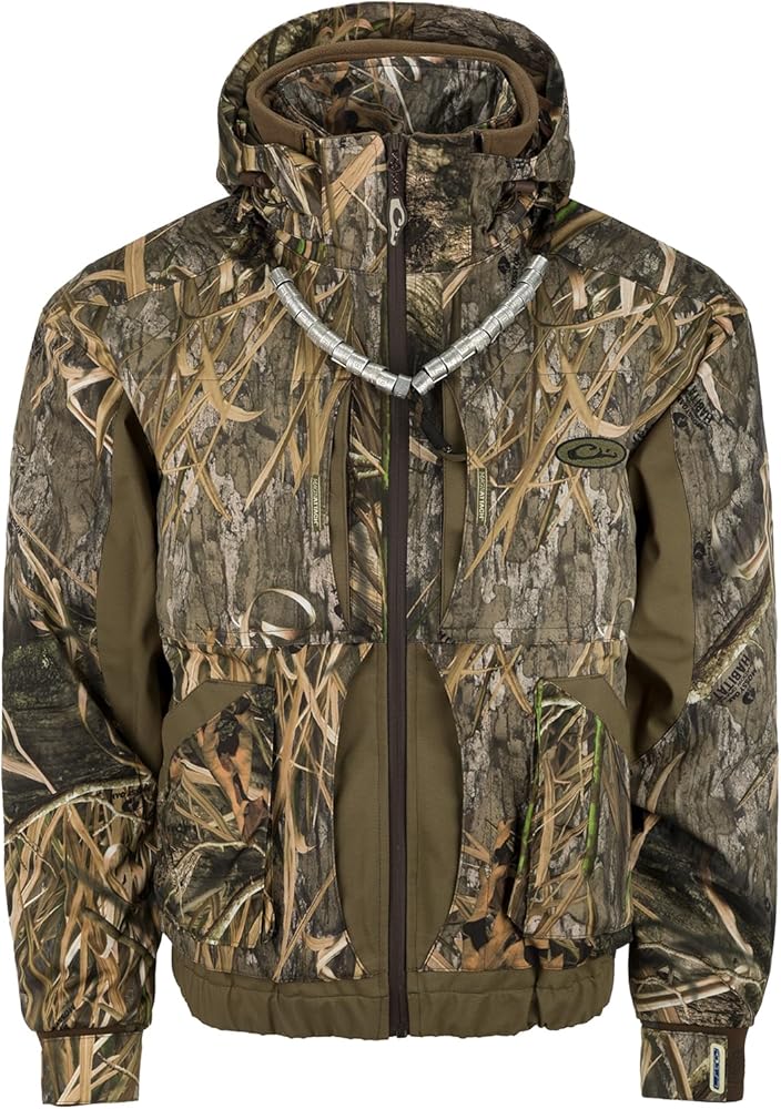 DRAKE LST Reflex 3-in-1 Plus 2 Insulated Waterproof Windproof Breathable Waterfowl Hunting Jacket, Liner w/Removable Sleeves