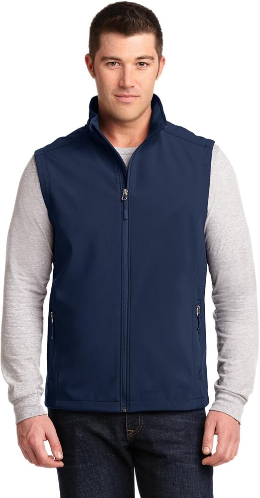 Port Authority Core Soft Shell Vest, Dress Blue Navy, X-Large