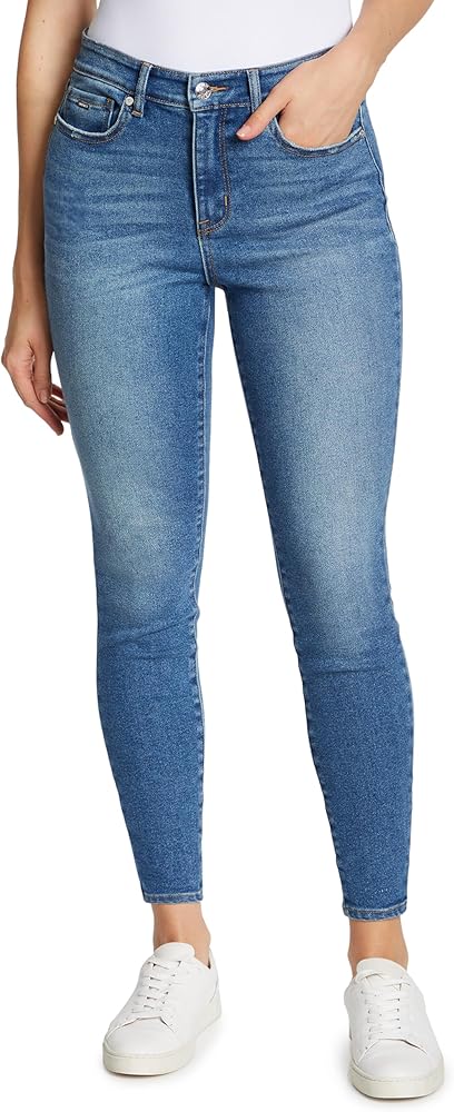 Nine West Womens High Rise Perfect Skinny Jean