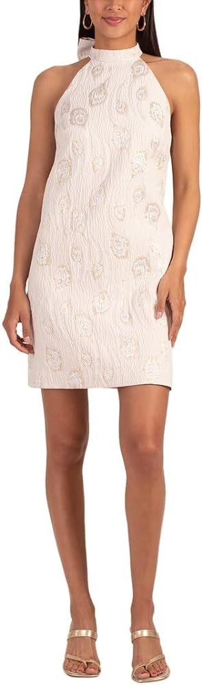 Trina Turk Women's Jacquard Halter Dress