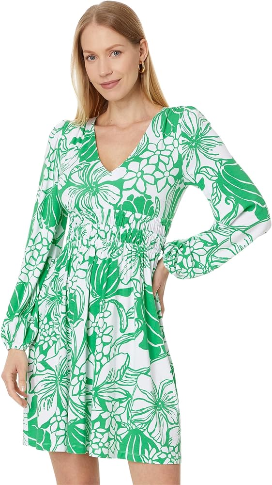 Lilly Pulitzer Women's Calla Long Sleeve V-Neck Dress