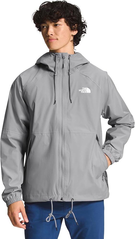 THE NORTH FACE Men's Antora Rain Hoodie (Big and Standard Size), Meld Grey, XX-Large